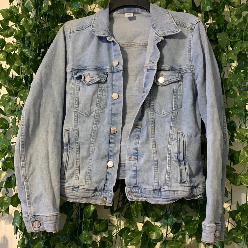 Cropped Jean Jacket